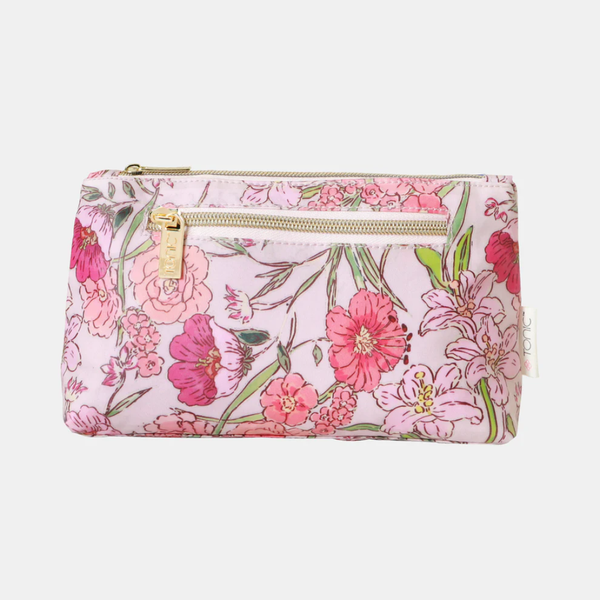Small Cosmetic Bag / Fleur Rose
