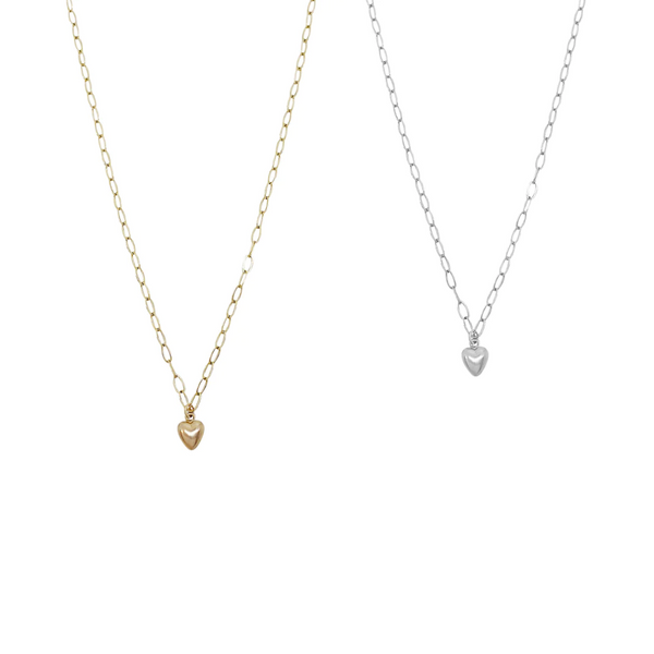 Sofia Heart Necklace / Gold