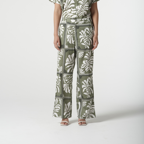 Soft Ankle Pant / Sage Green