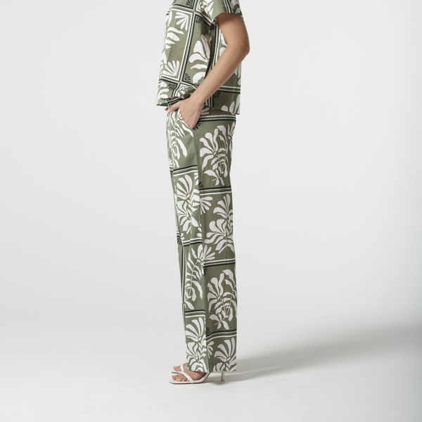 Soft Ankle Pant / Sage Green