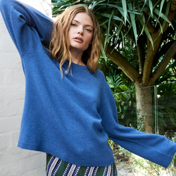 Solar Flair Knit / Blue