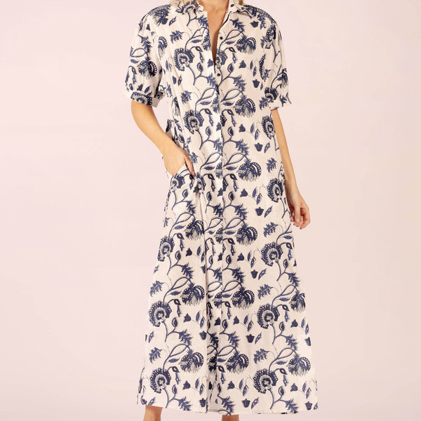 Stevie Dress / Capri Navy