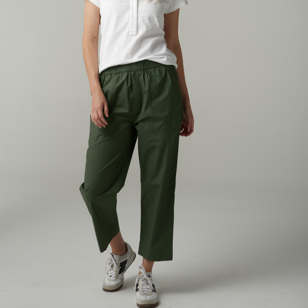 Straight Leg Pant / Fairway Green