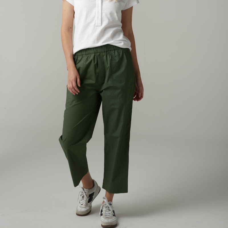 Straight Leg Pant / Fairway Green