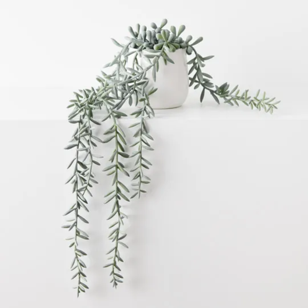 String of Bananas Pot 55cm / Grey Green