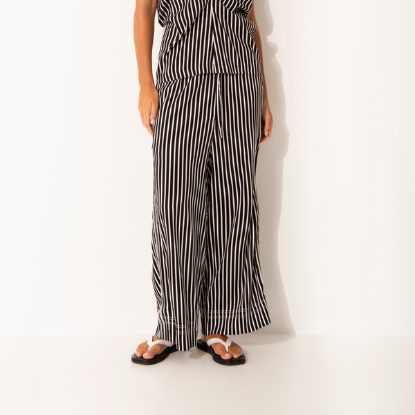 Meribel Pant / Black + White