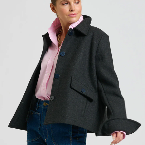 The Swing Jacket / Charcoal