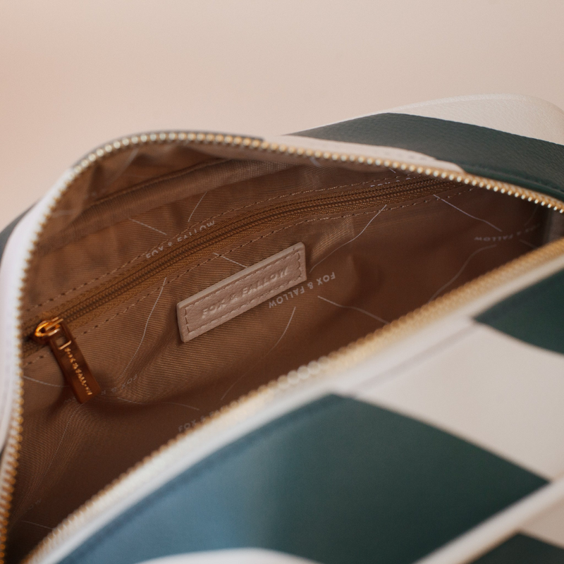 Swirl Wash Bag / Forest