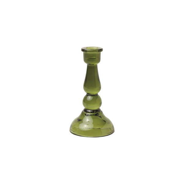 Tall Taper Holder Green