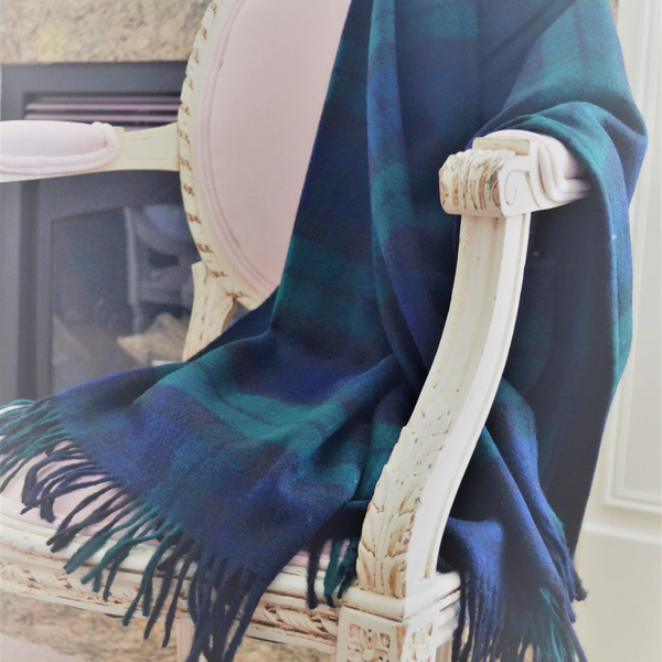 Tartan Throw / Black Watch