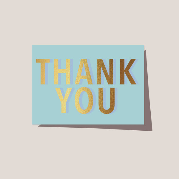 Thank You Card / Ocean