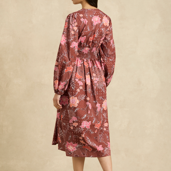 Thea Dress / Bloom Burgundy
