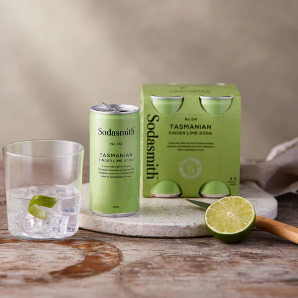 No.4 Finger Lime Soda / 4 pack