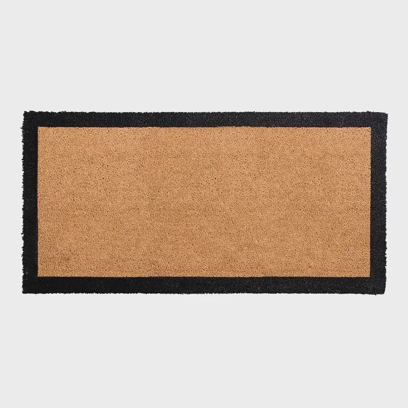 Charterhhouse Jumbo Doormat / Single Black