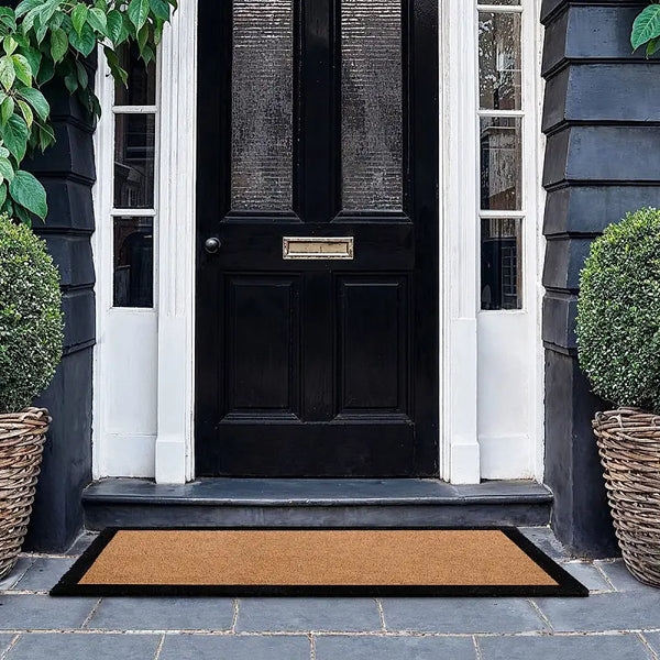 Charterhhouse Jumbo Doormat / Single Black