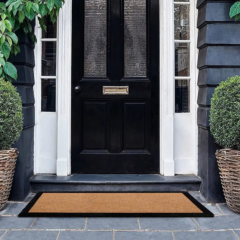 Charterhhouse Jumbo Doormat / Single Black
