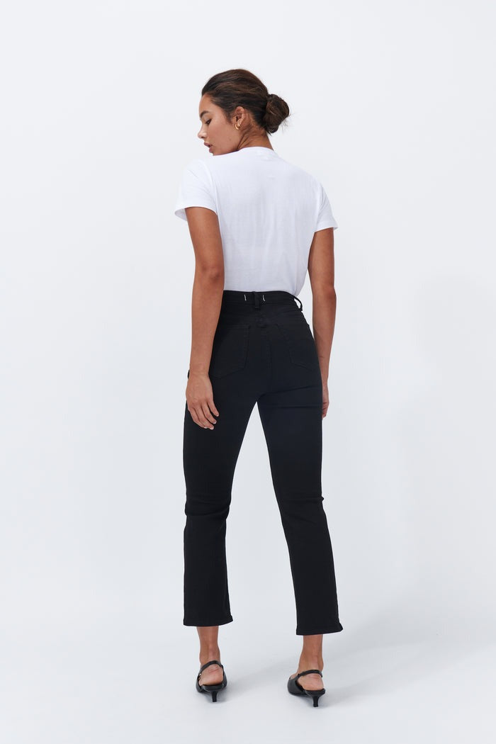 Vacay Jean Finished Hem  / Black