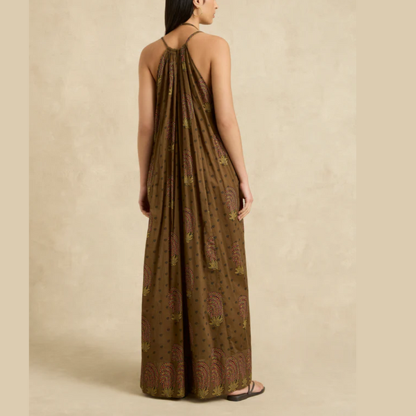 Valeria Dress / Tide Khaki