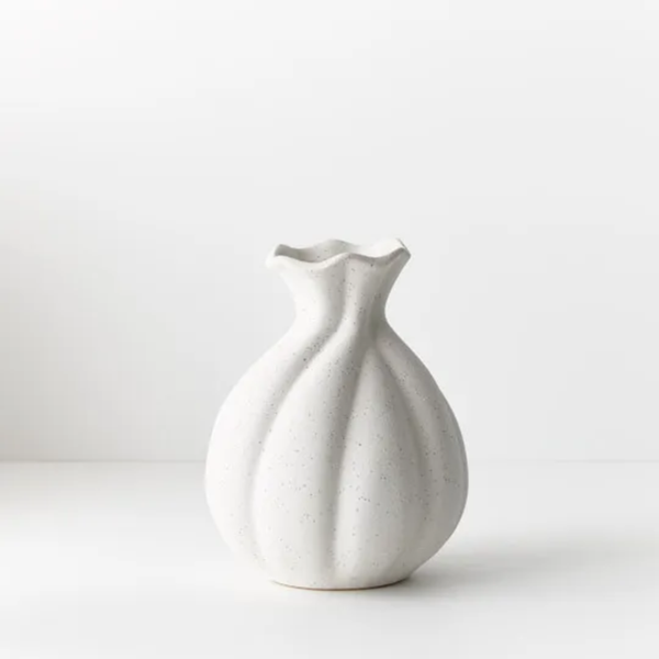 Hana Vase 18cm / White