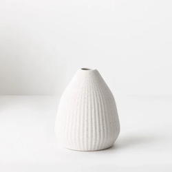 Pilu Vase 13.5cm / White