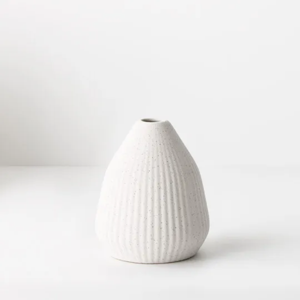 Pilu Vase 13.5cm / White