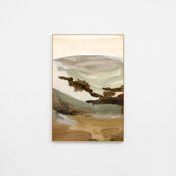 Watercolour Vista 2 Canvas / Earth
