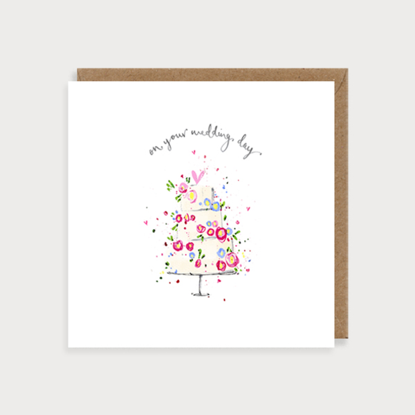 Wedding Day Card / Cake