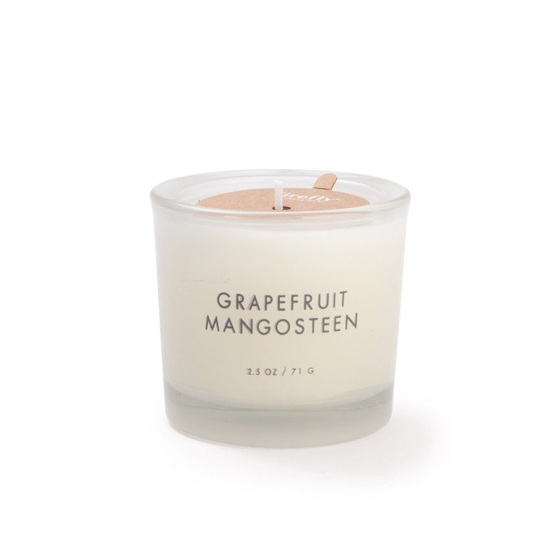 Botany 2oz Opaque White Votive / Grapefruit + Mangosteen