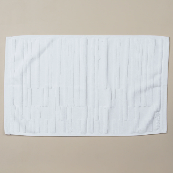 Architectural Bath Mat / White