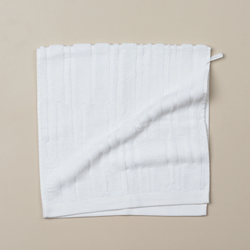 Architectural Hand Towel / White