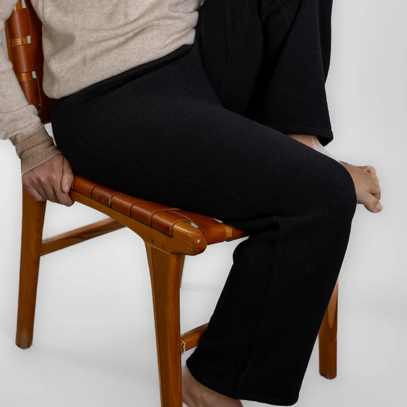 Wide Leg Pant / Black