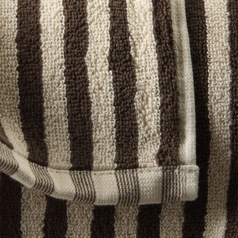 Wide Stripe Bath Mat / Cocoa + Bone