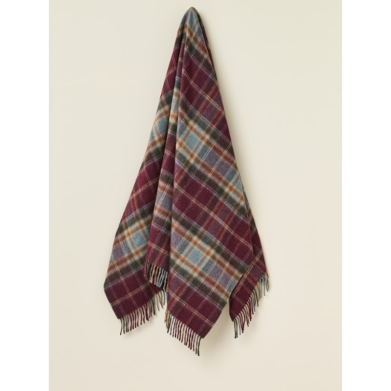 Winterton Throw / Burgandy