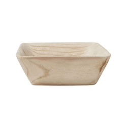 Wooden Square Bowl