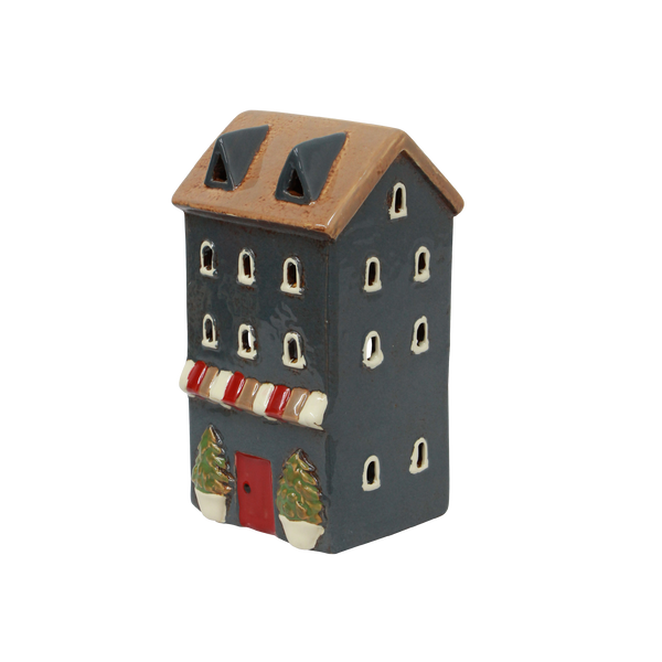 Alsace Tea Light Shop / Navy