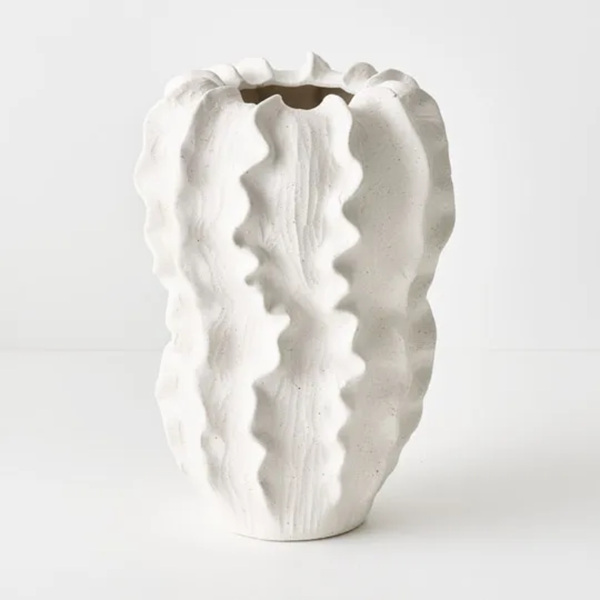 Zasha Vase 31cm / White