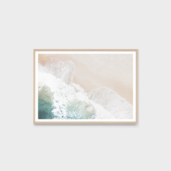 Aerial Shore Print / 33 x 45