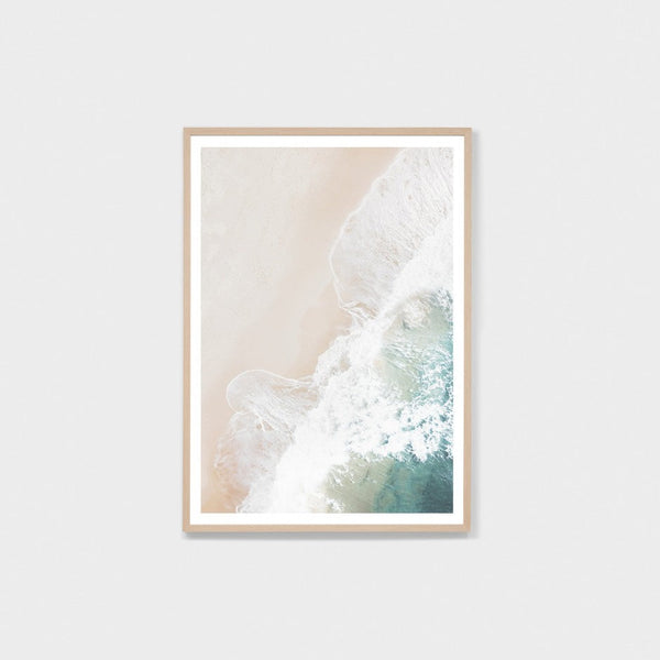 Aerial Shore Print / 33 x 45