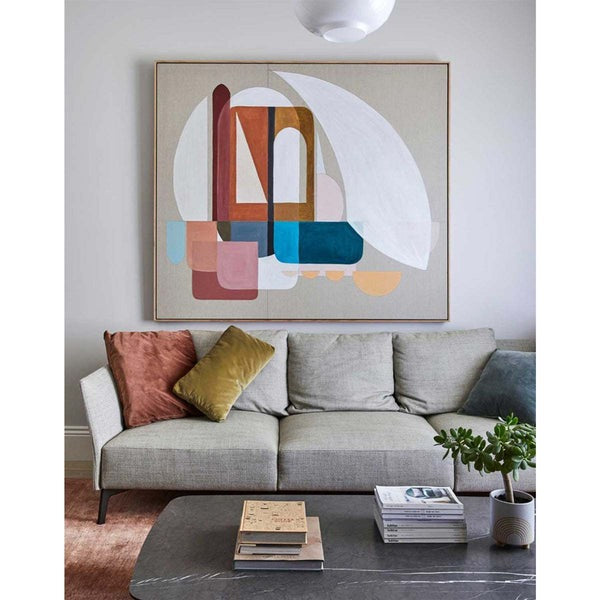 The Arch - Oak Framed Giclee Print