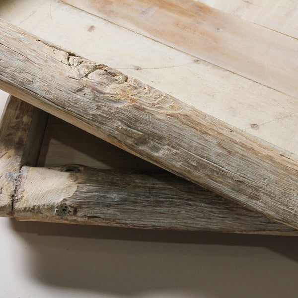 Vintage Indian Tray / Bleached