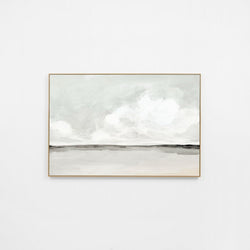 Bay Horizon Haze Canvas / Framed