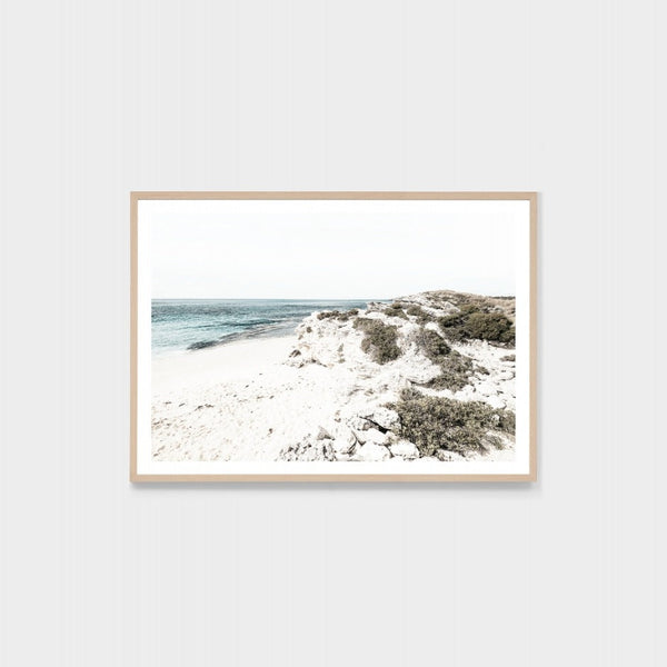 Blue Bay Scape Print / 87 x 62