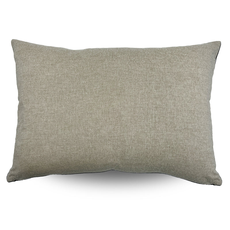 Classic Rectangle Velvet Cushion / Pine