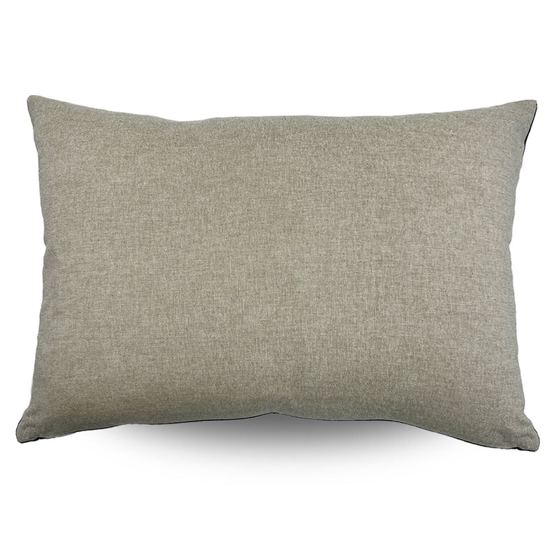 Classic Rectangle Velvet Cushion / Evergreen
