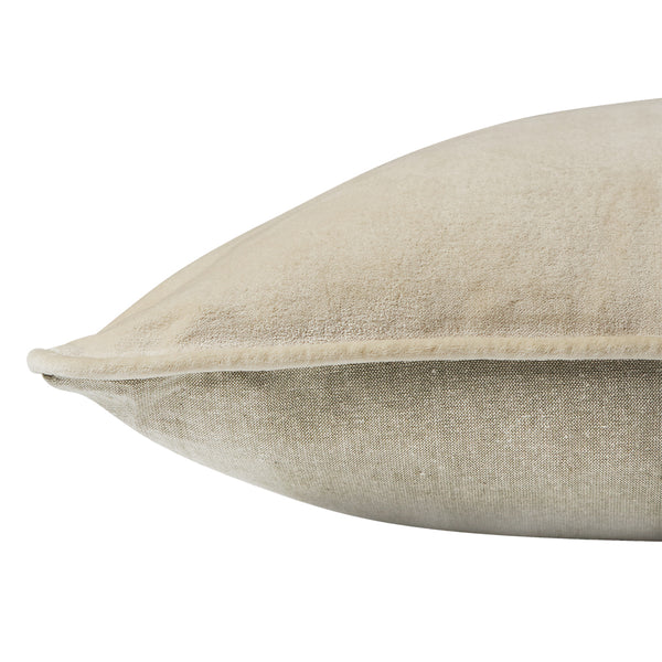 Classic Velvet Cushion / Taupe