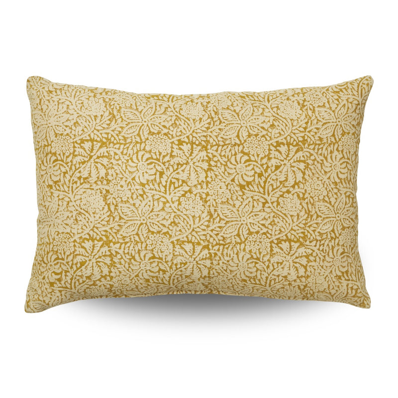 Clovelly Morris Cushion / Mustard