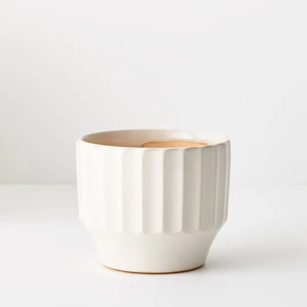 Capra Pot 12cm / Cream