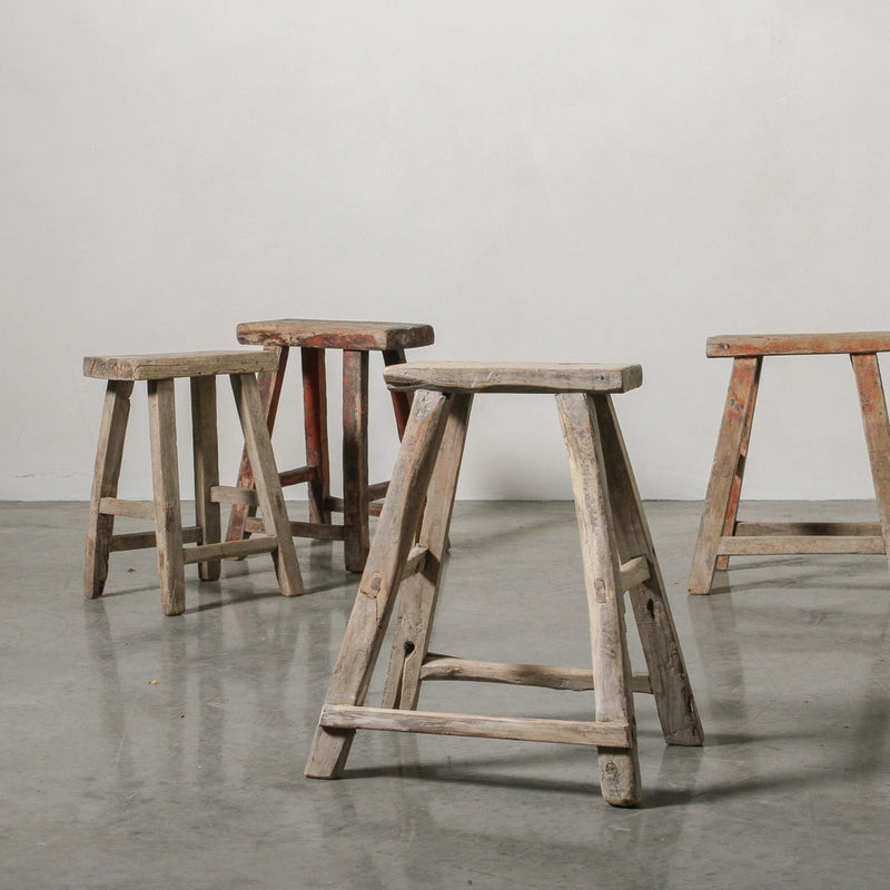 Chinese Workers Stool