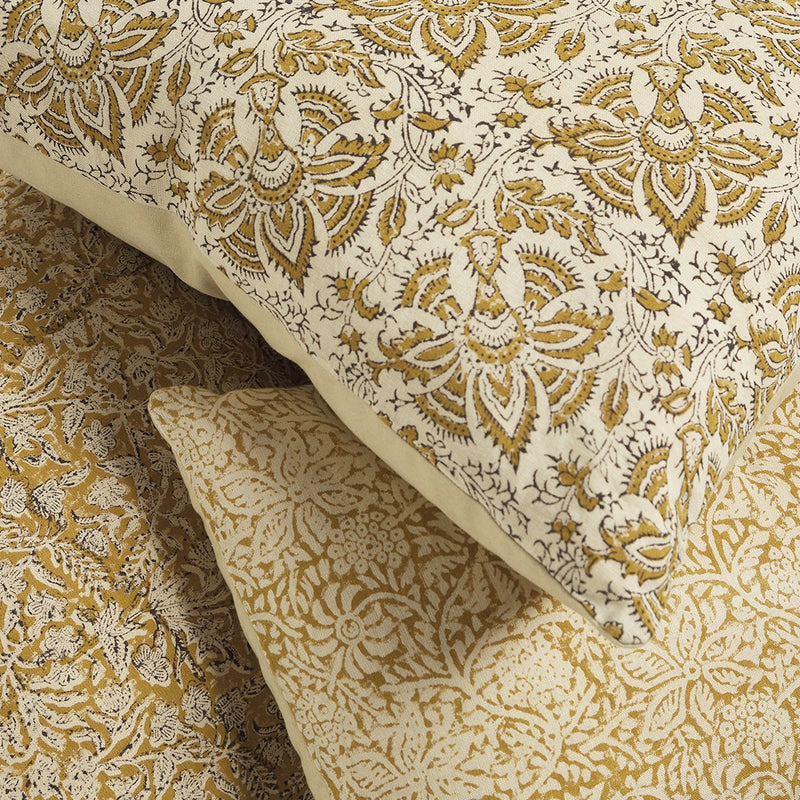 Clovelly Golden Cushion