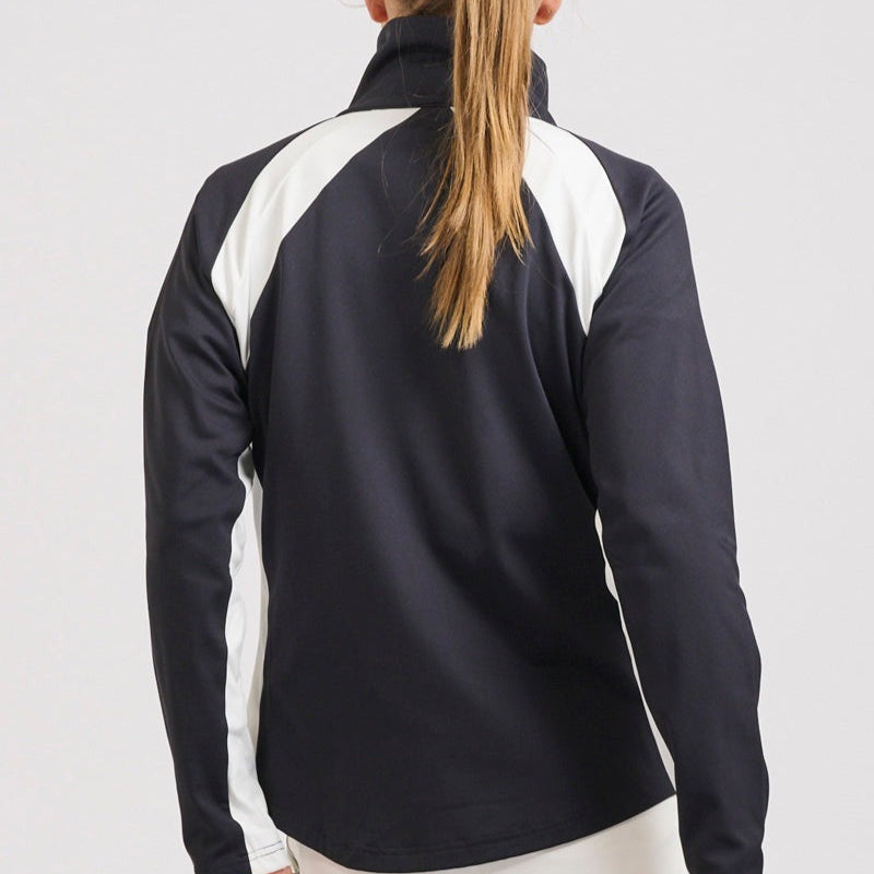 Court Jacket / French Navy + Club White